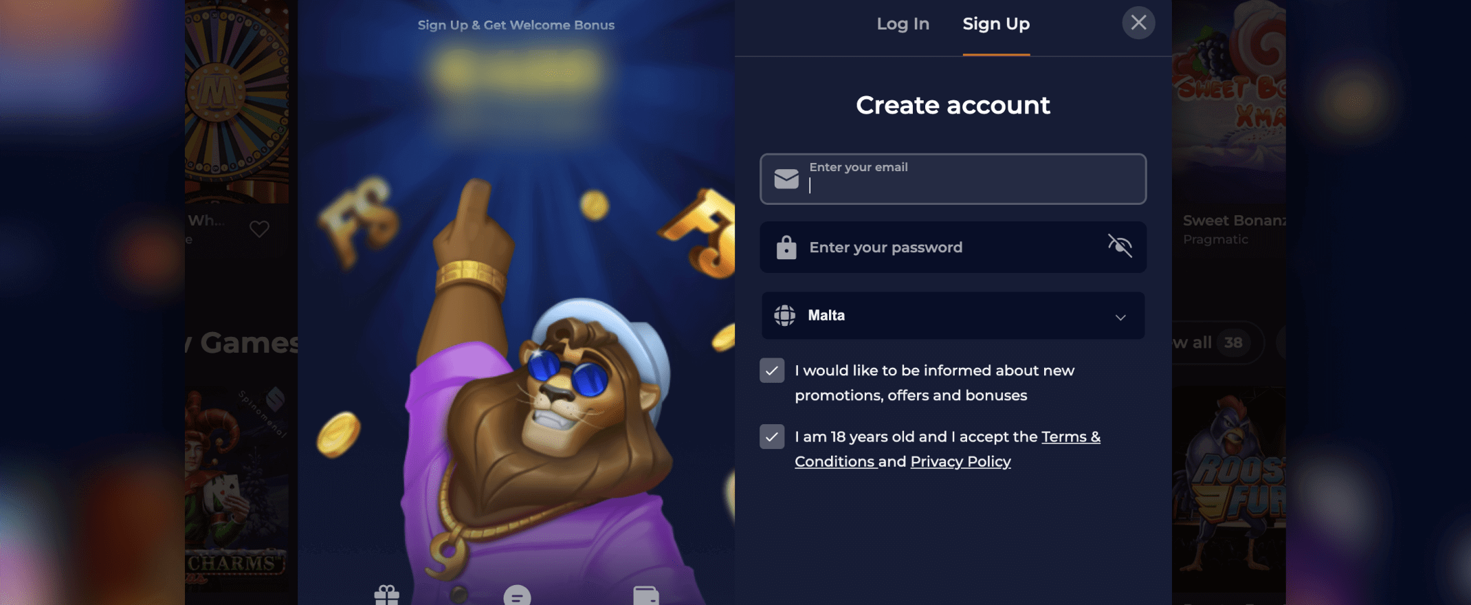 Nine Casino live casino — Evolution live dealer tables